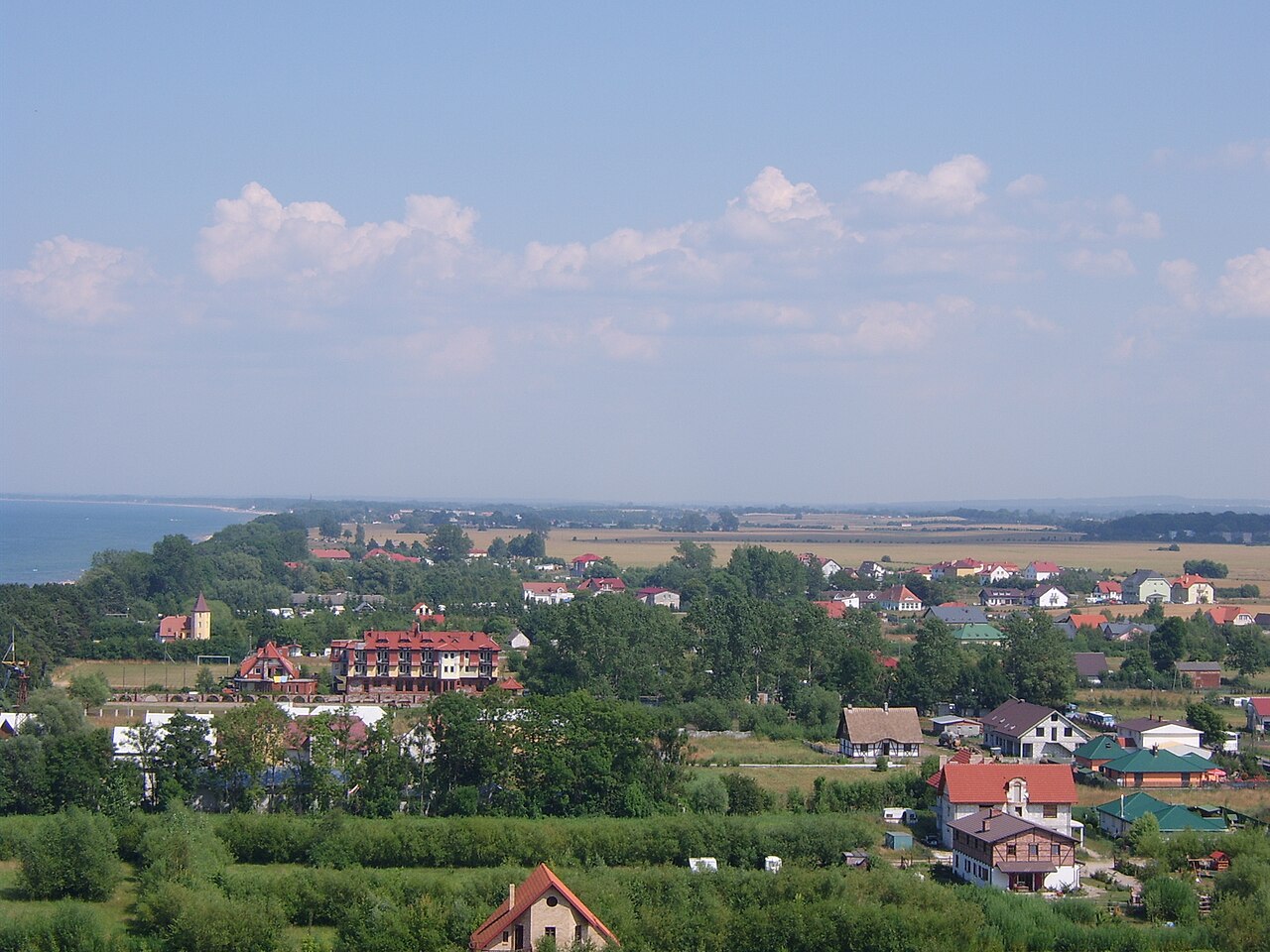 Stara pocztówka z Gąsek