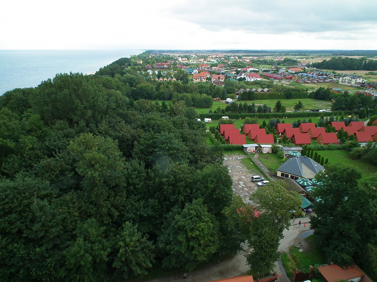 Zachód słońca Gąski
