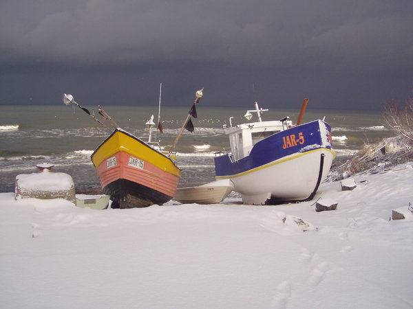 Gąski im Winter — Foto 3